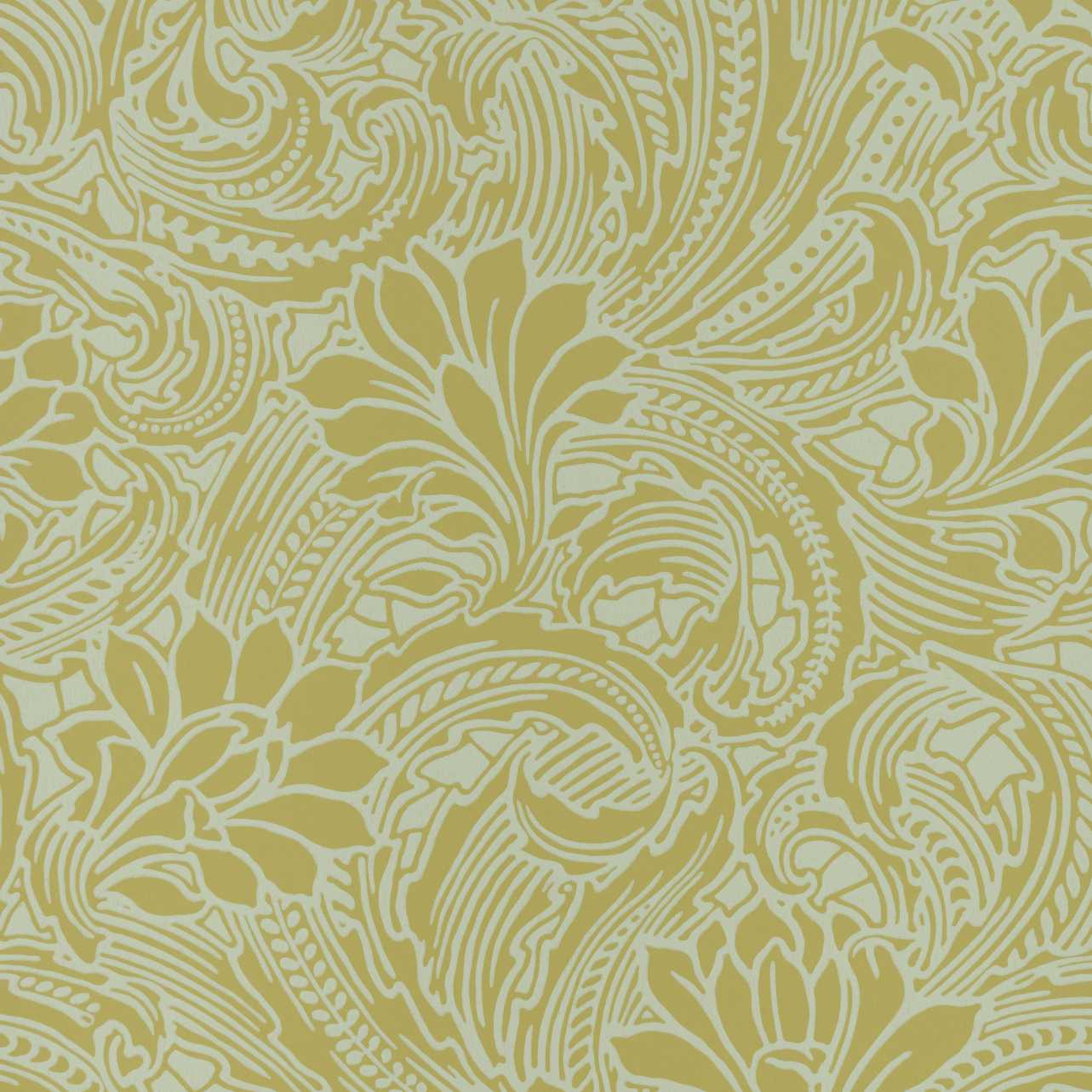 V&A Eden - Mellow Yellow Wallpaper