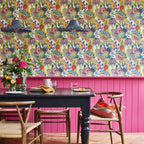 V&A Pineapple Garden - Yellow Wallpaper