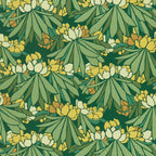V&A Rhododendron - Yellow Wallpaper