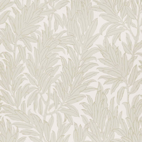 V&A Laurel Leaf - Natural Wallpaper