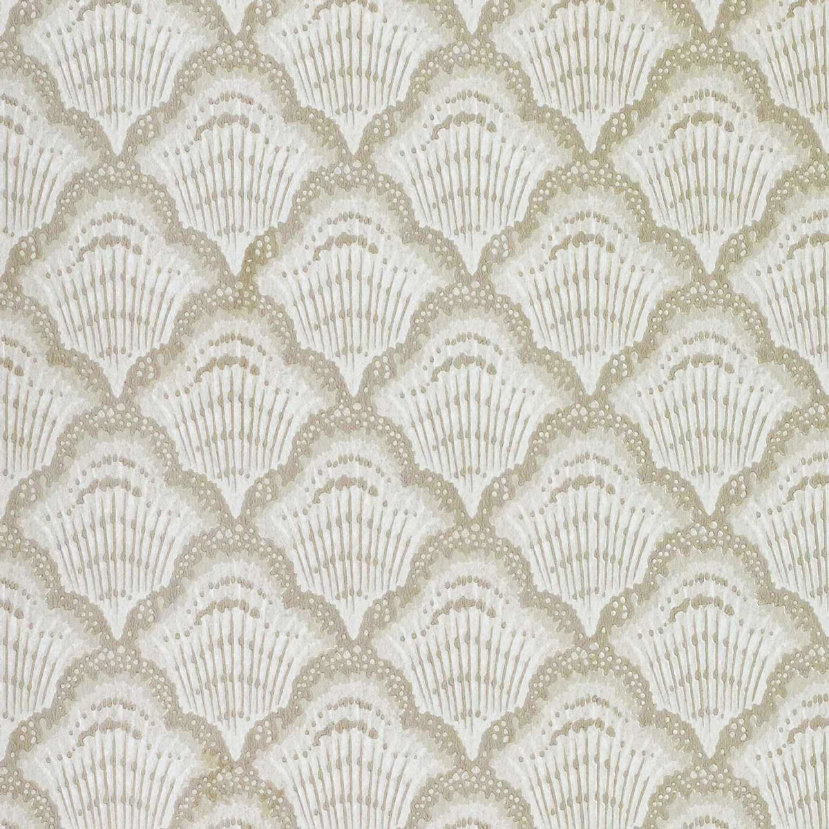 Calico Shell - Ivory | V&A Wallpaper | 1838 Wallcoverings