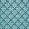 V&A Calico Shell - Aqua Wallpaper