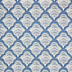 V&A Calico Shell - Colbalt Blue Wallpaper