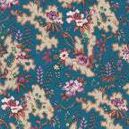 V&A Kilburn's Maze - Prussian Blue Wallpaper