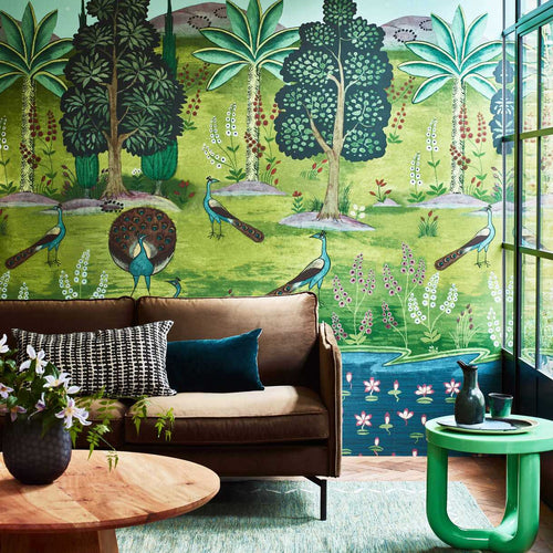 V&A Garland of Ragini - Day Wall Mural