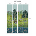 V&A Garland of Ragini - Day Wall Mural