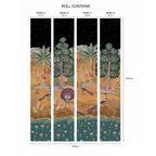 V&A Garland of Ragini - Night Wall Mural