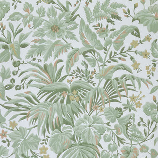 V&A Palmette - Sage Green Wallpaper