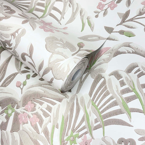 V&A Palmette - Natural Wallpaper