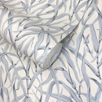 V&A Ornamental Grasses - Pewter Wallpaper