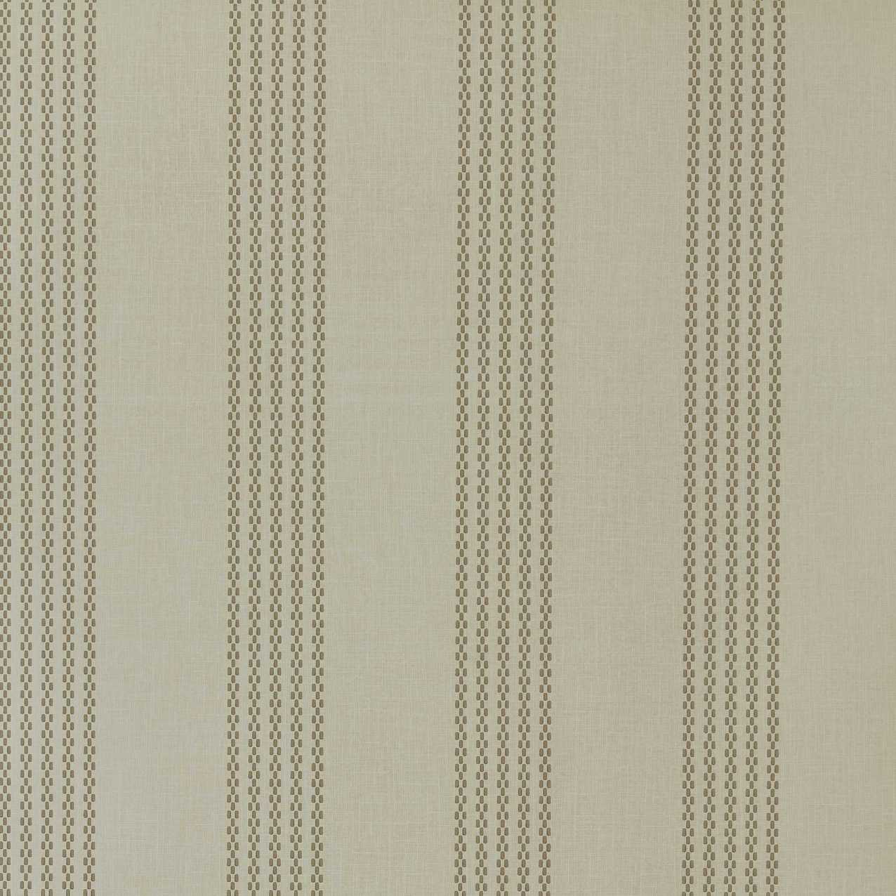 V&A Silk Stripe - Burnished Brown Wallpaper