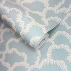 V&A Stratus - Sky Blue Wallpaper