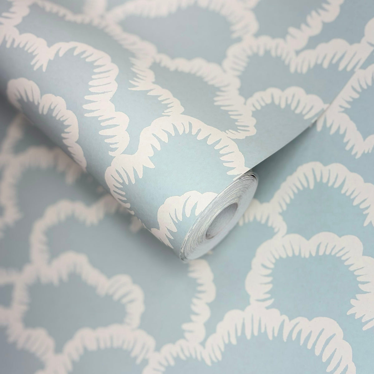 V&A Stratus - Sky Blue Wallpaper
