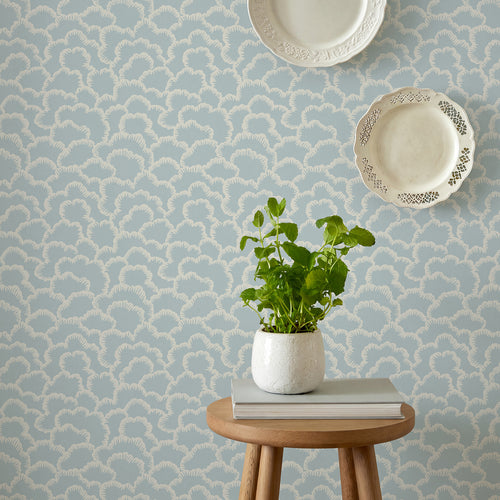 V&A Stratus - Sky Blue Wallpaper
