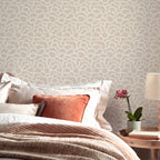 V&A Stratus - Alabaster Pink Wallpaper