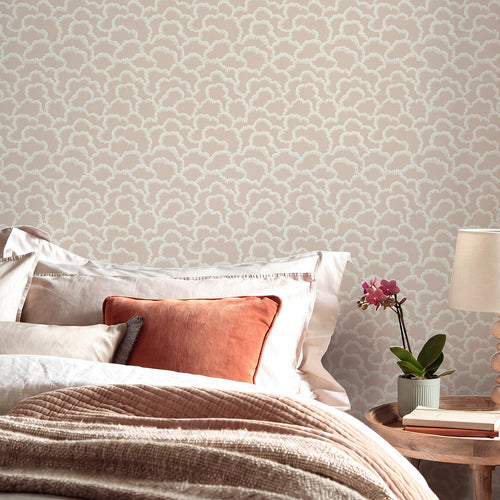 V&A Stratus - Alabaster Pink Wallpaper