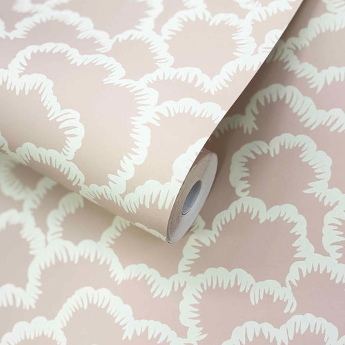 V&A Stratus - Alabaster Pink Wallpaper