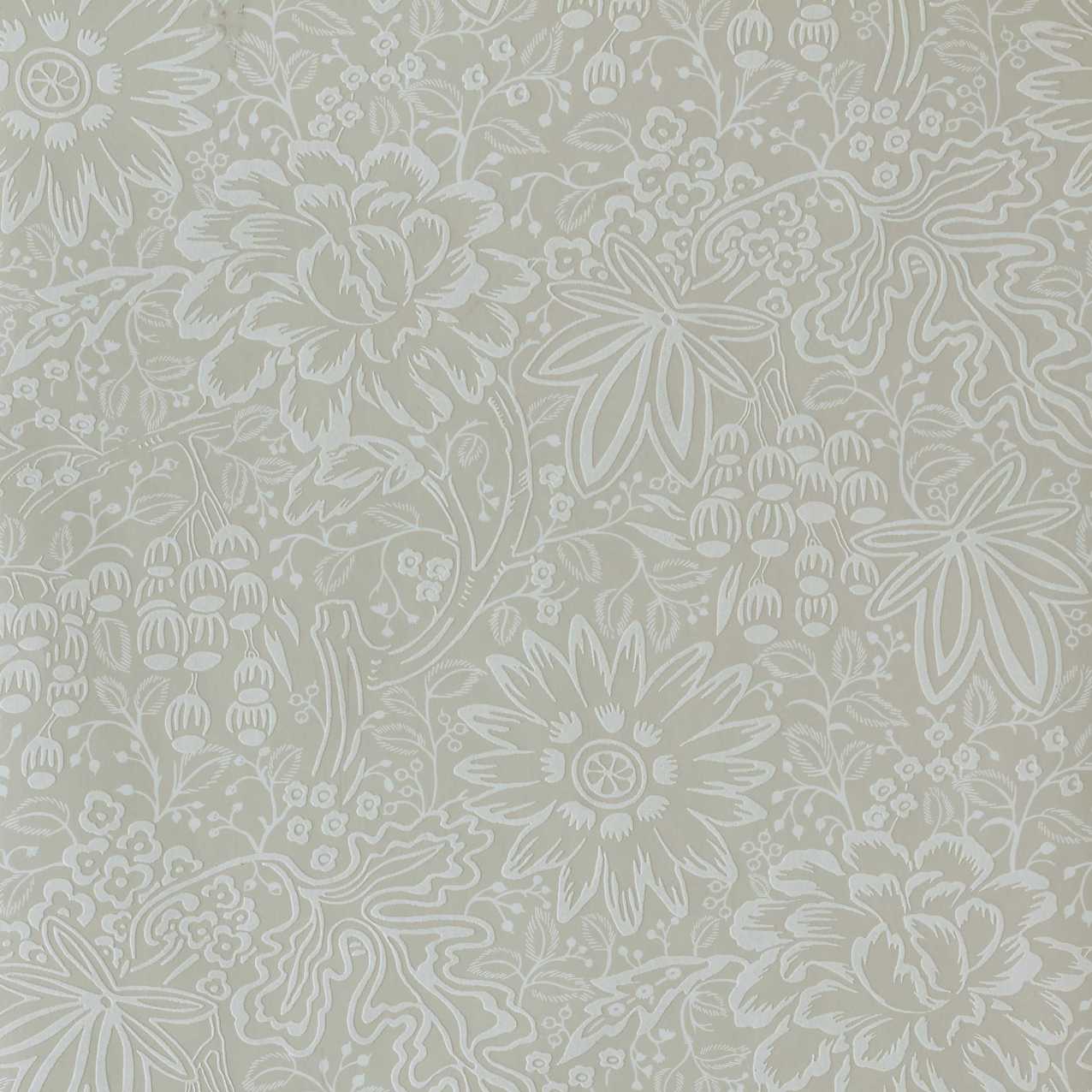V&A Peony Garden - Ivory Wallpaper