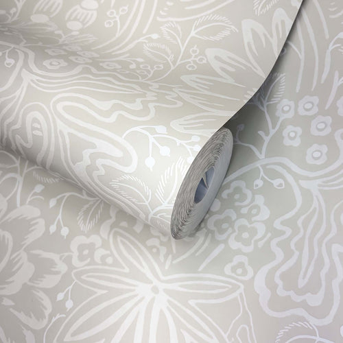 V&A Peony Garden - Ivory Wallpaper