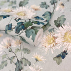 V&A Charlotte - Teal Wallpaper