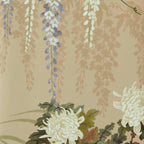 V&A Wisteria Bloom - Alabaster Wall Mural