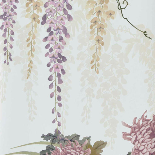 V&A Wisteria Bloom - Heather Wall Mural