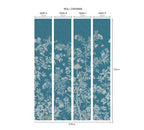 V&A Moor Park - Prussian Blue Wall Mural