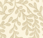 Audley Natural Luxury Leaf Wallpaper