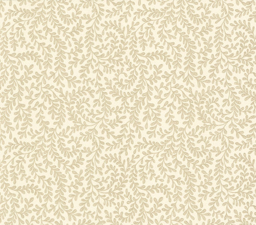 Audley Natural Luxury Leaf Wallpaper