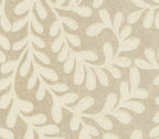 Audley Taupe Metallic Luxury Leaf Wallpaper