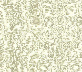 Avington Soft Gold Luxury Moire Wallpaper