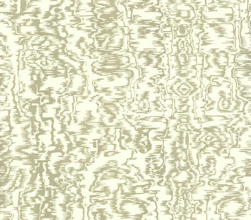 Avington Soft Gold Luxury Moire Wallpaper