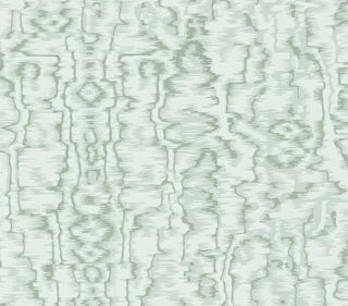Avington Duck Egg Blue Luxury Moire Wallpaper