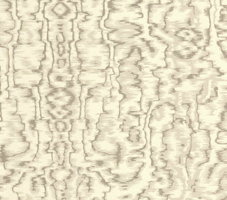Avington Natural Luxury Moire Wallpaper