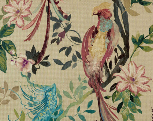 Bird Sonnet Lacquer Luxury Paperweave Wall Mural