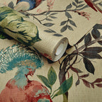 Bird Sonnet Lacquer Luxury Paperweave Wall Mural