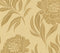 Chatsworth Gold Luxury Floral Wallpaper