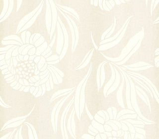 Chatsworth Natural Luxury Floral Wallpaper