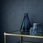 Emile Midnight Blue Luxury Crackle Wallpaper