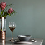 Emile Neo Mint Green Luxury Crackle Wallpaper