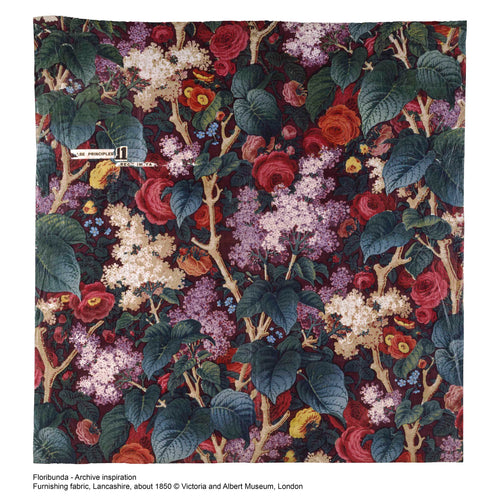 V&A Floribunda - Blush Pink Wallpaper