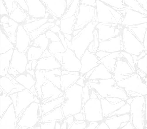 Glaze Ivory Cream Luxury Geometric Wallpaper