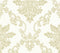 Hampton Ivory Cream Luxury Damask Wallpaper