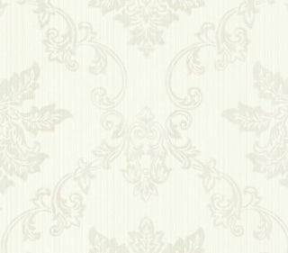 Hampton Natural Luxury Damask Wallpaper
