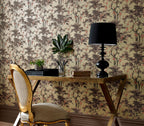 Harewood Gold Metallic Luxury Chinoiserie Wallpaper