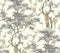Harewood Grey Luxury Chinoiserie Wallpaper