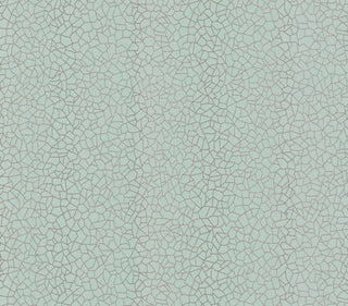 Kew Duck Egg Blue Luxury Geometric Wallpaper