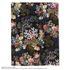 V&A Kilburn's Coral - Ocean Blue Wallpaper