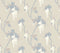 Leonora Denim Grey Neutral Luxury Floral Wallpaper
