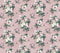 Madama Butterfly Blush Pink Luxury Floral Wallpaper
